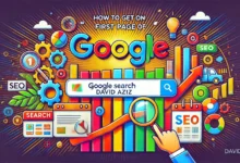 How to Get on First Page of Google Search David Aziz